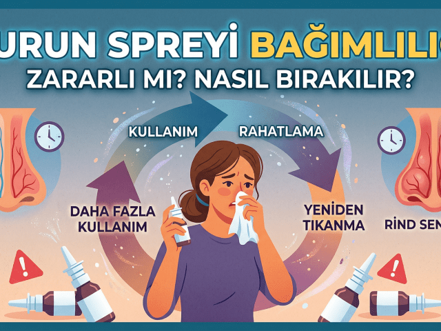 Burun Spreyi Bağımlılığı (Rinit Medikamentoza) Bu Döngüden Nasıl Çıkılır?