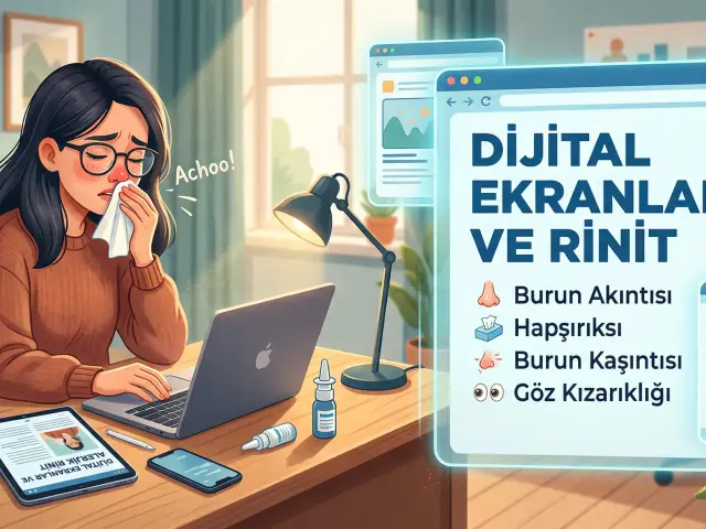 Dijital Ekranlar Ve Rinit